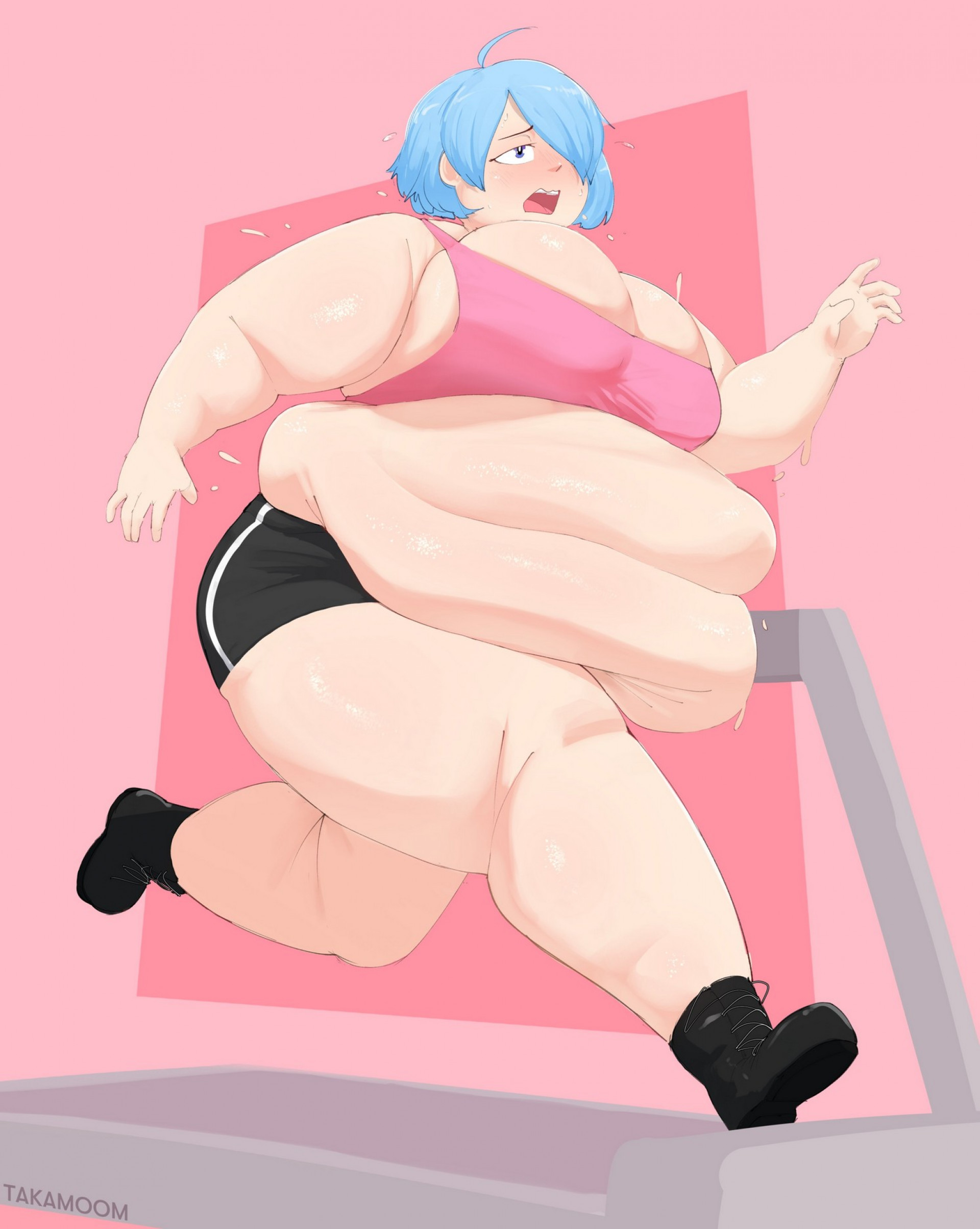 Клэр и беготренажер