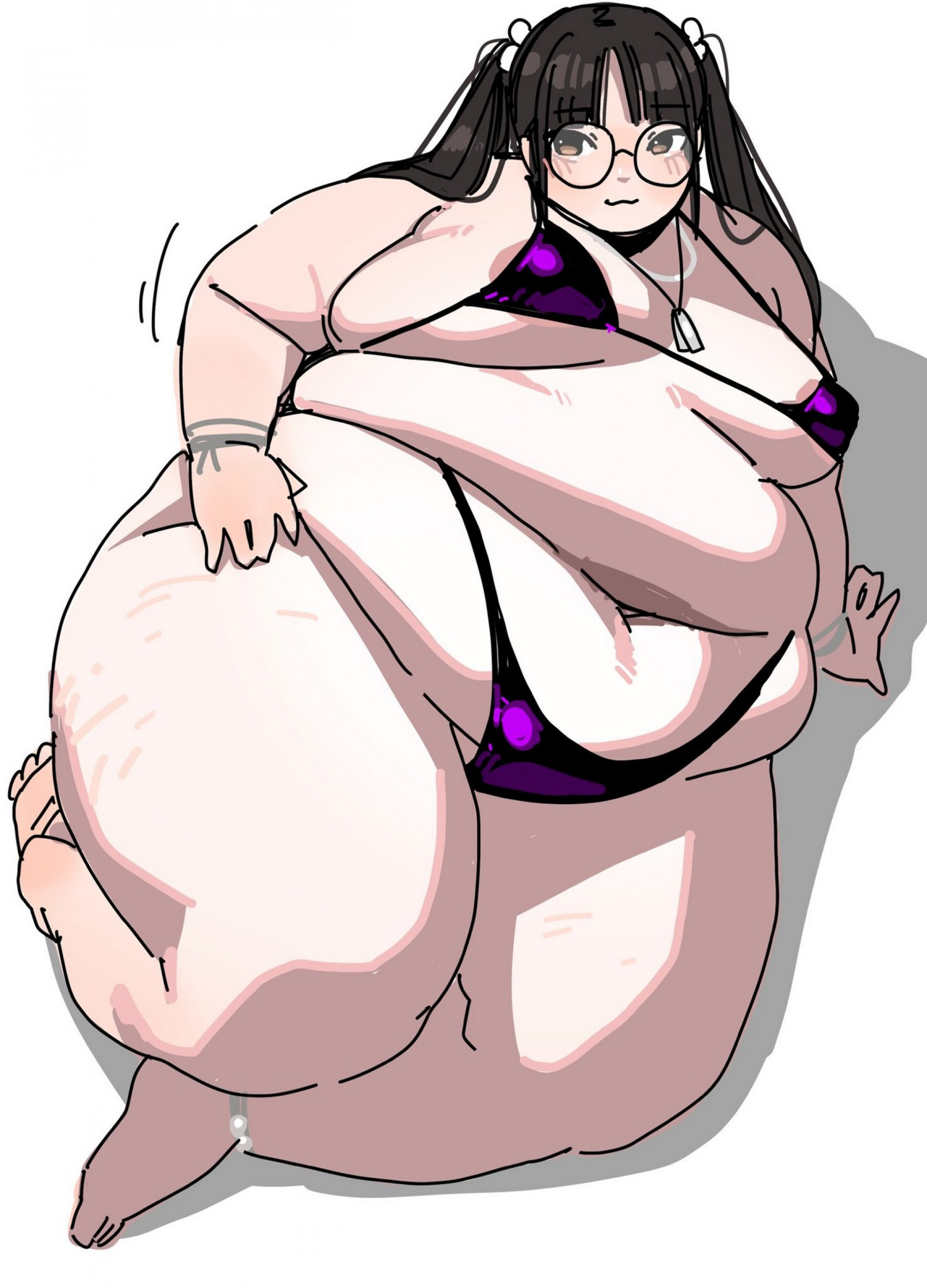 Заучка в купальнике