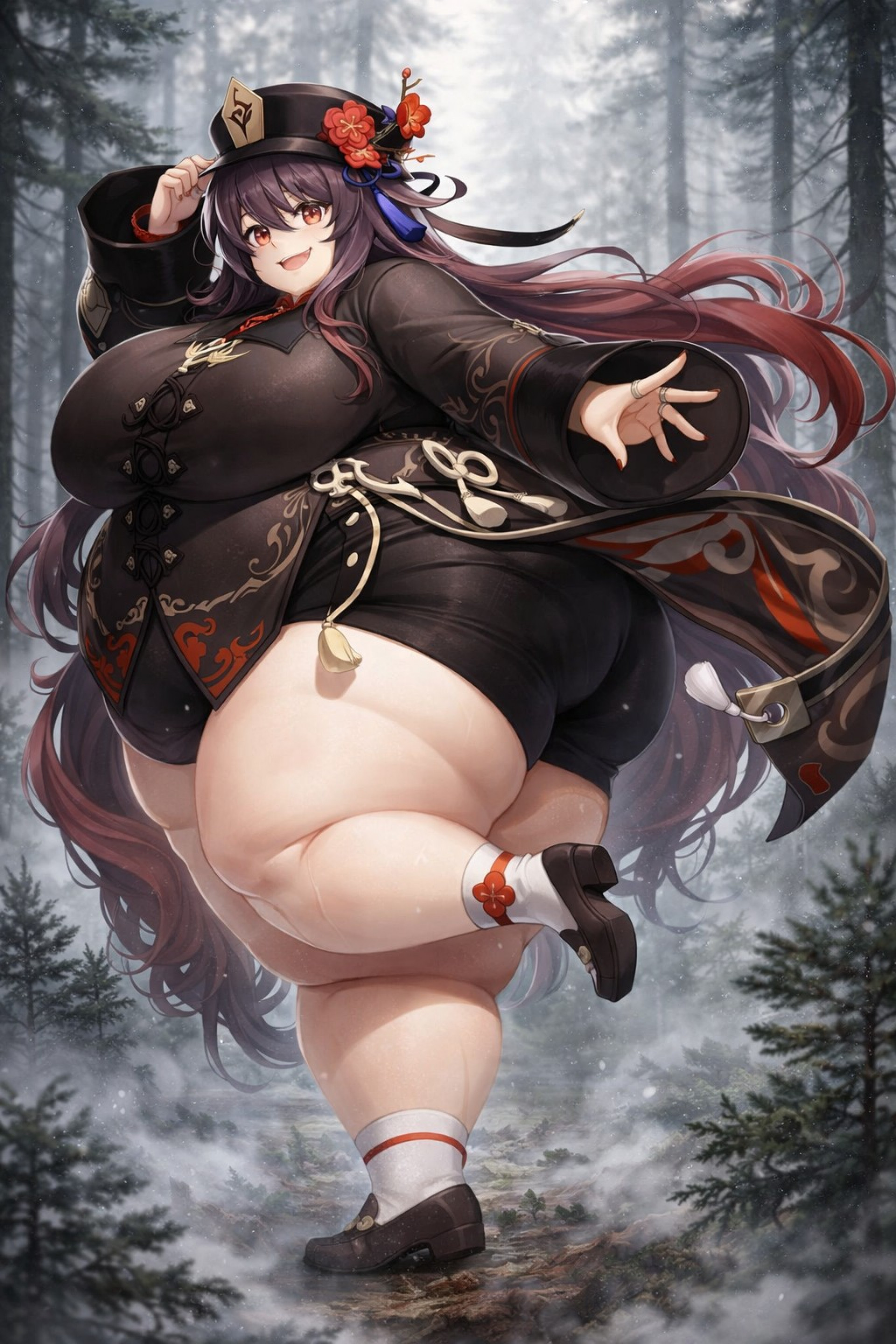 Ху Тао - пляска среди елей