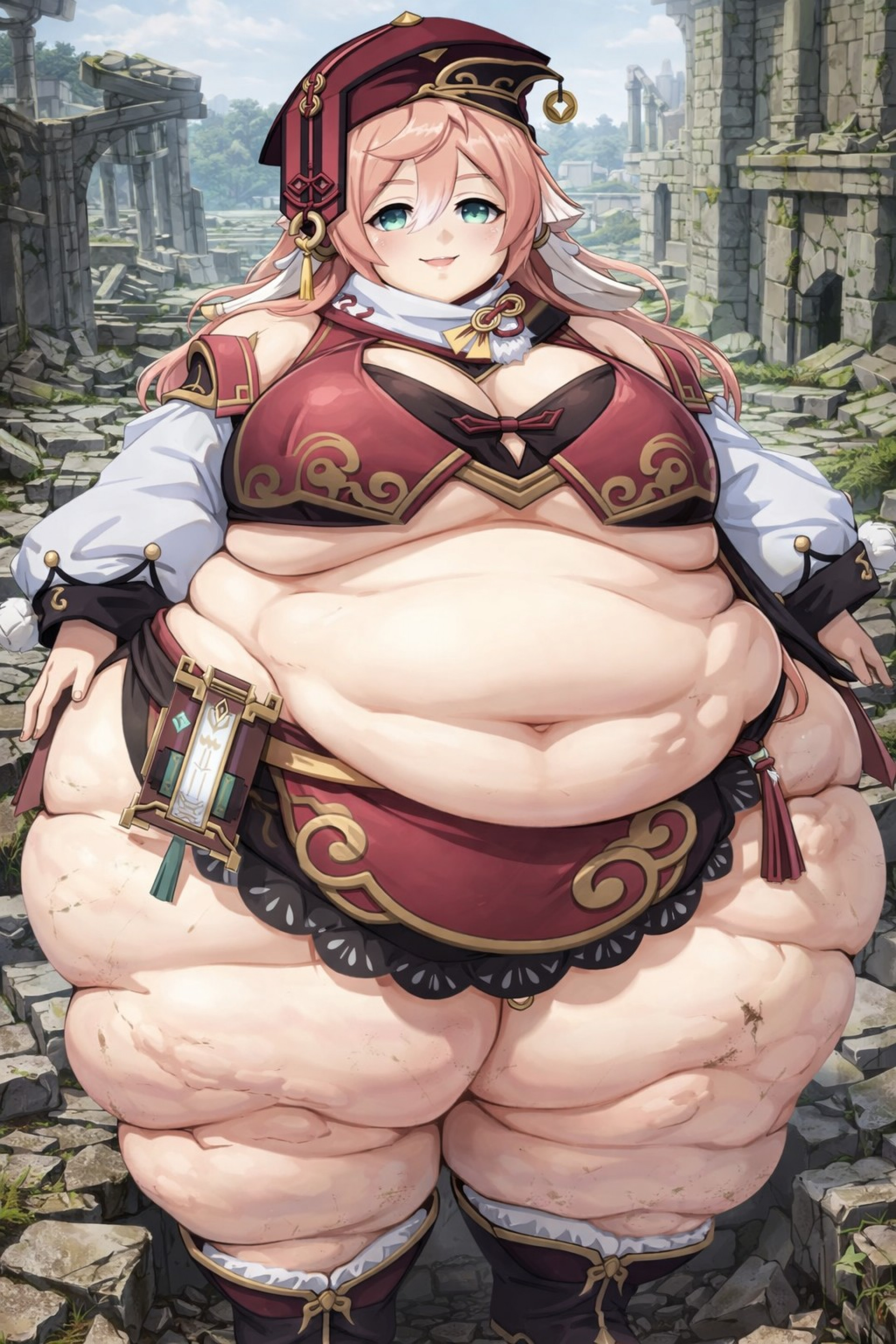 Ян Фей в руинах