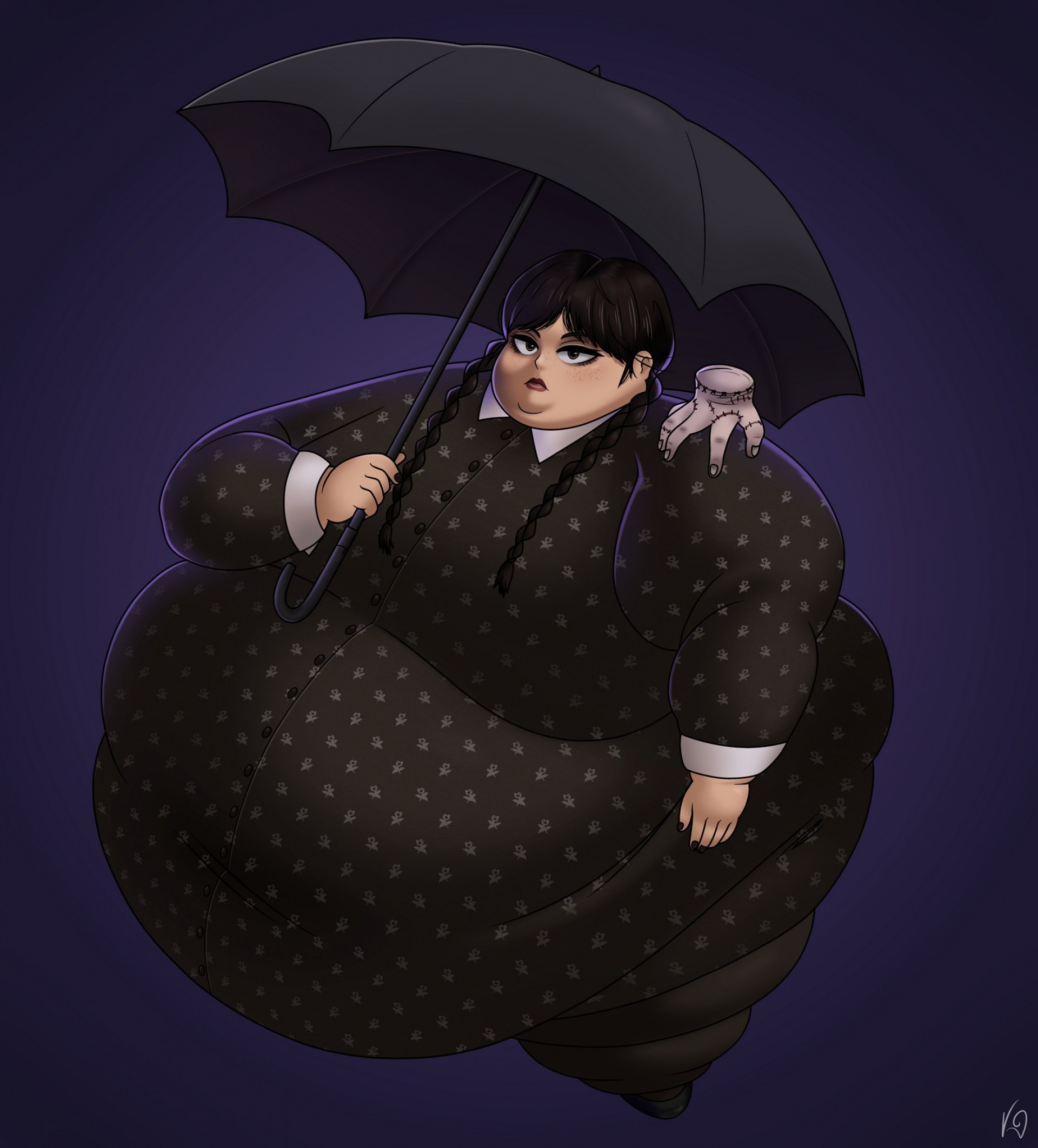 Венсдей - время обжорства