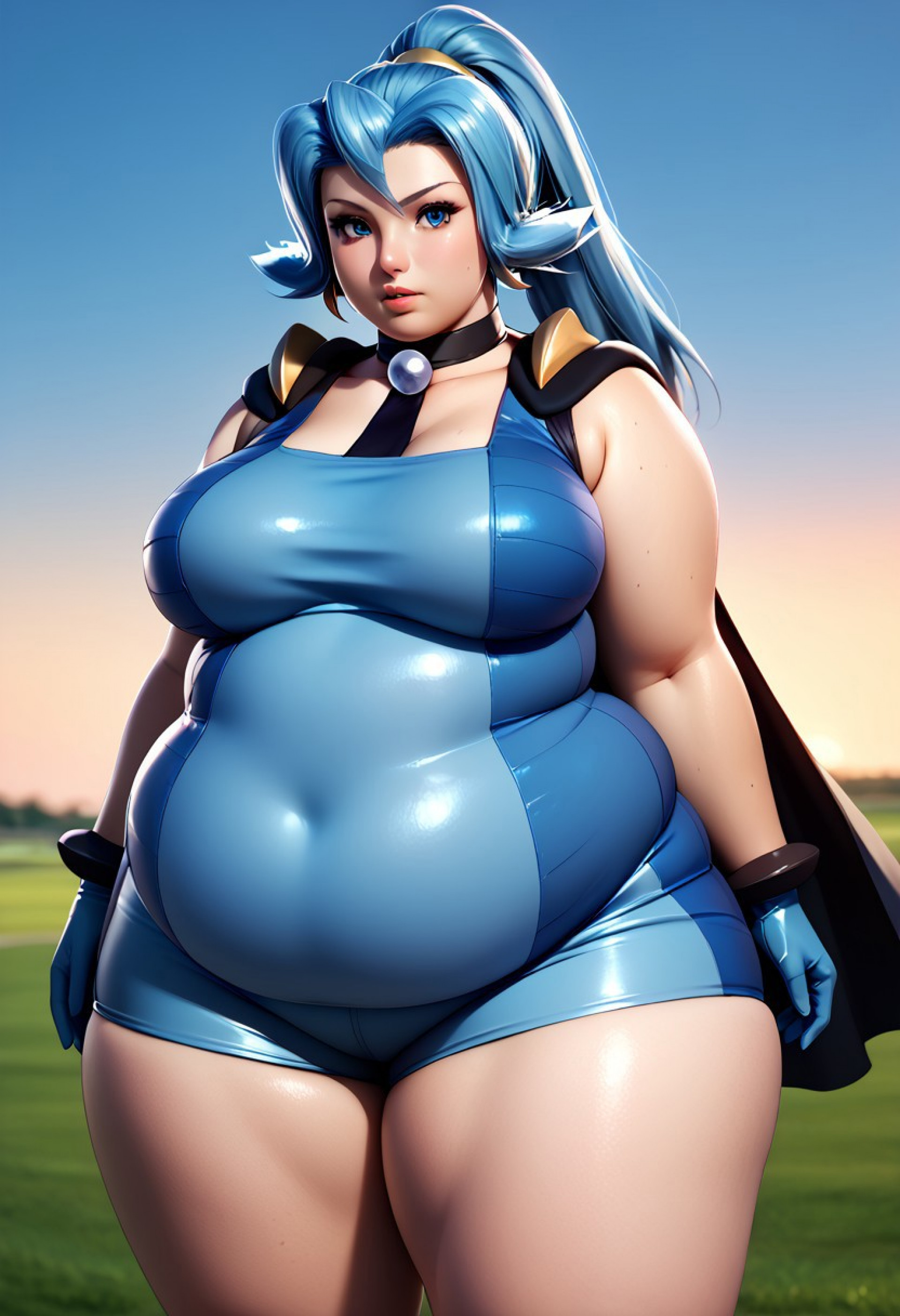 Клэр в поле