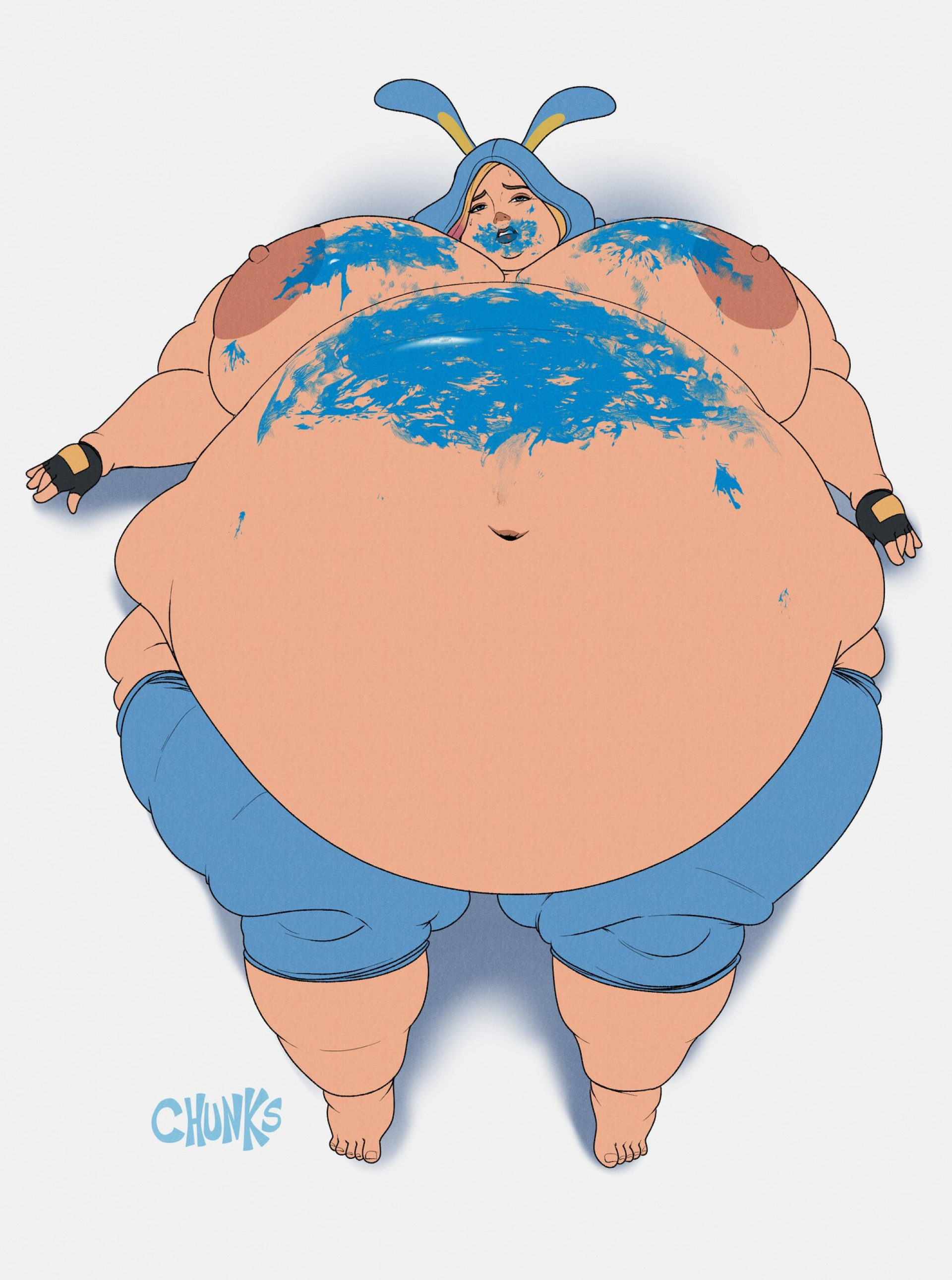 Пенни - зайка слишком перебрамши