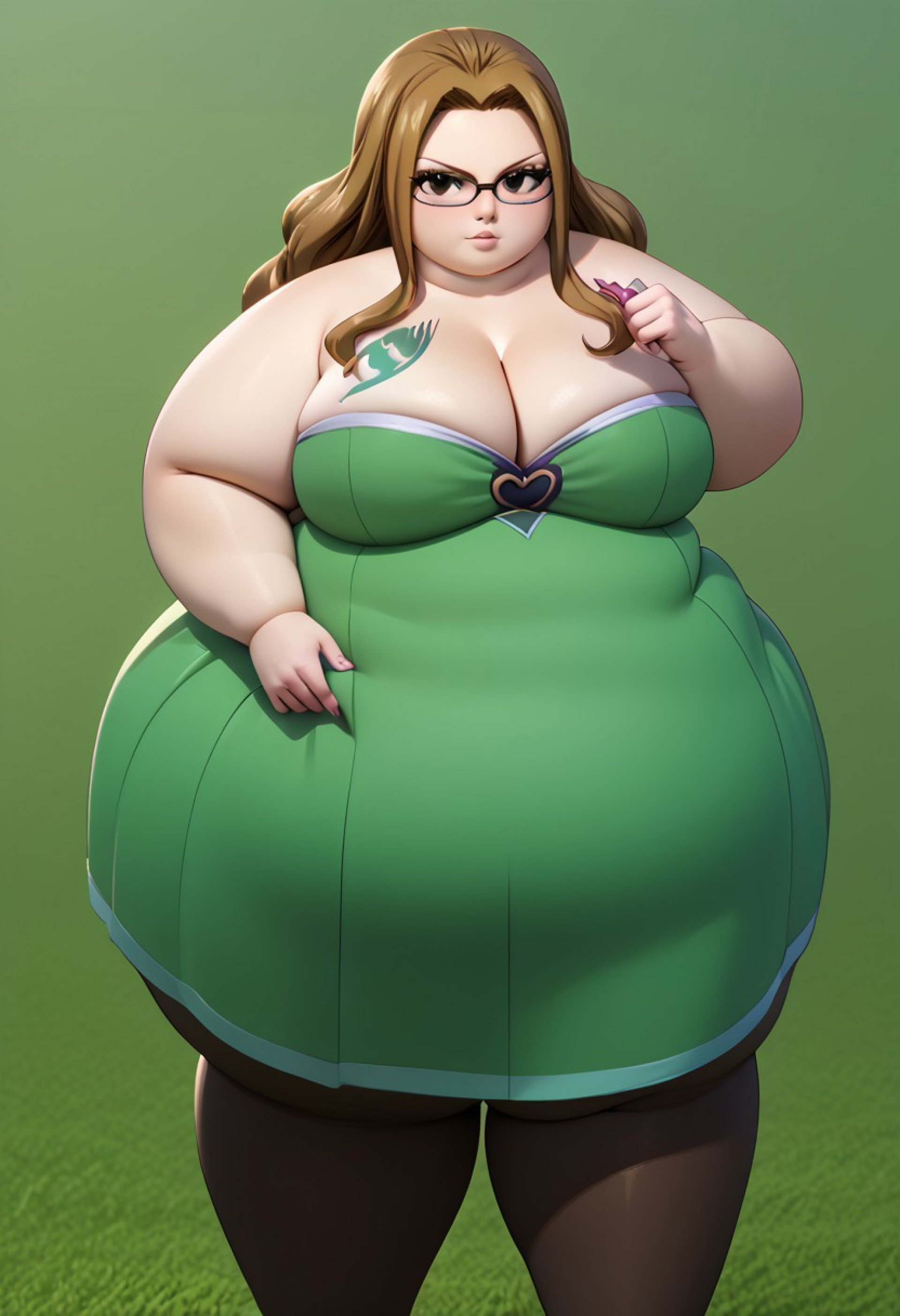 Вечнозеленая в траве