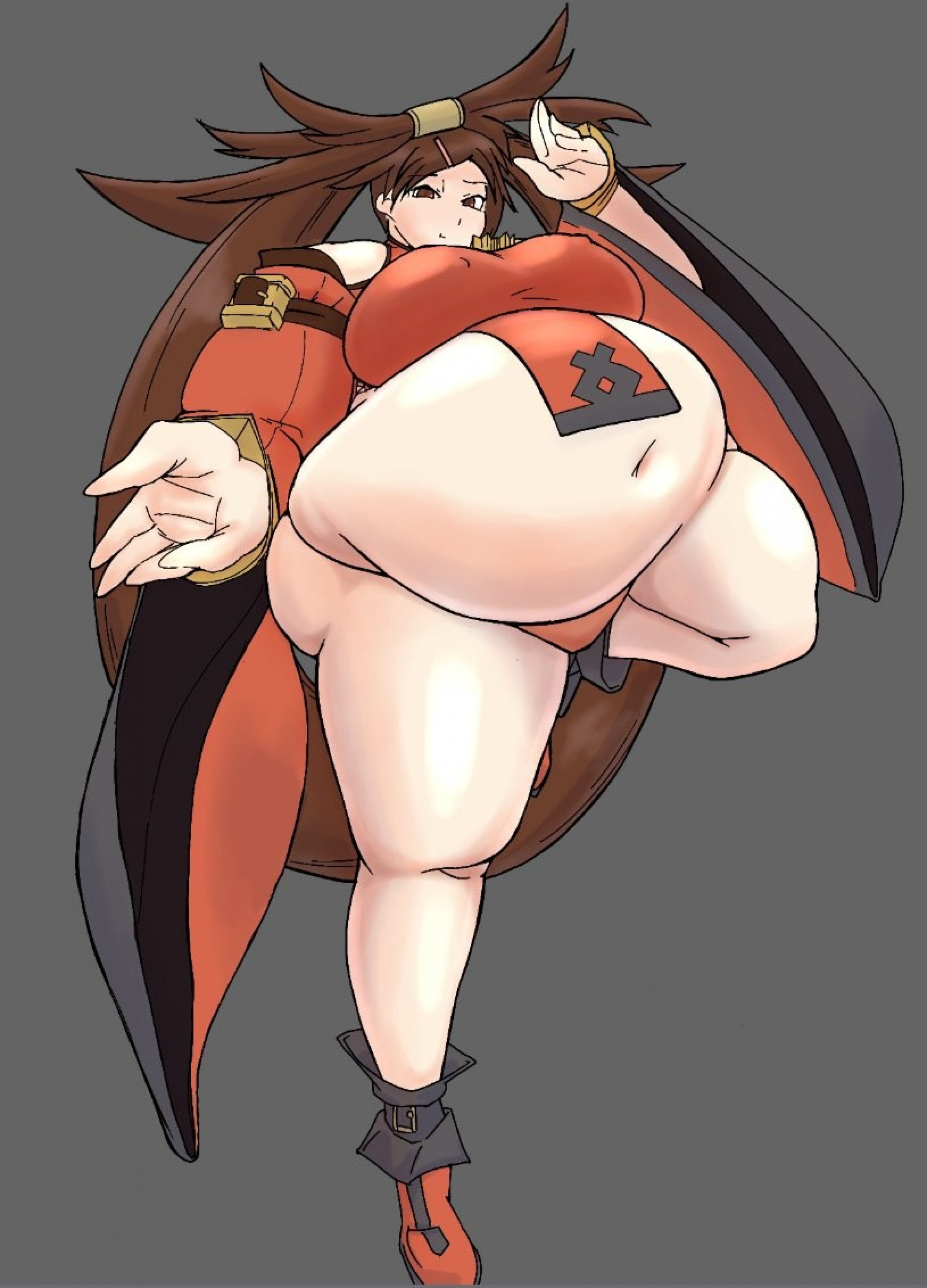 Джем - в позе журавля