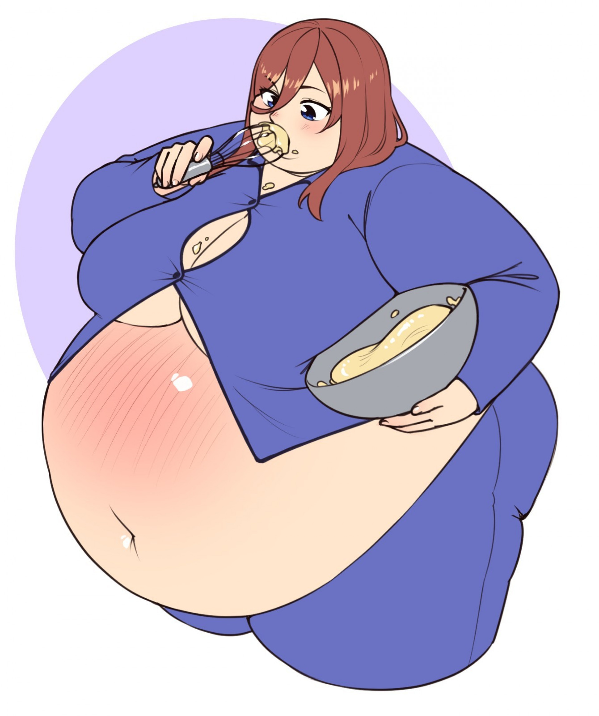 Мику - слишком вкусное тесто