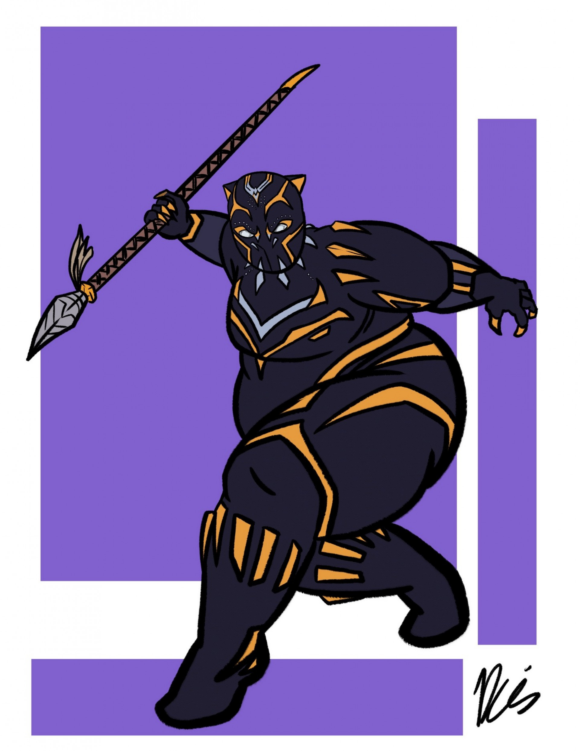 Черная Пантера - великая слава Ваканды