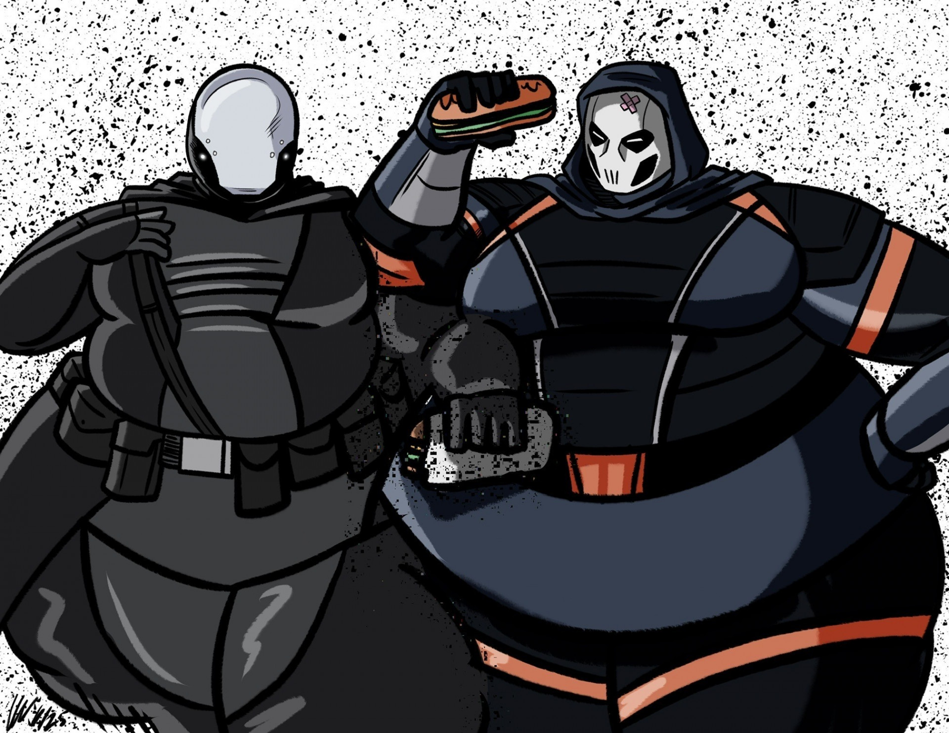 Надсмотрщица и Призрак - приз - хот-дог