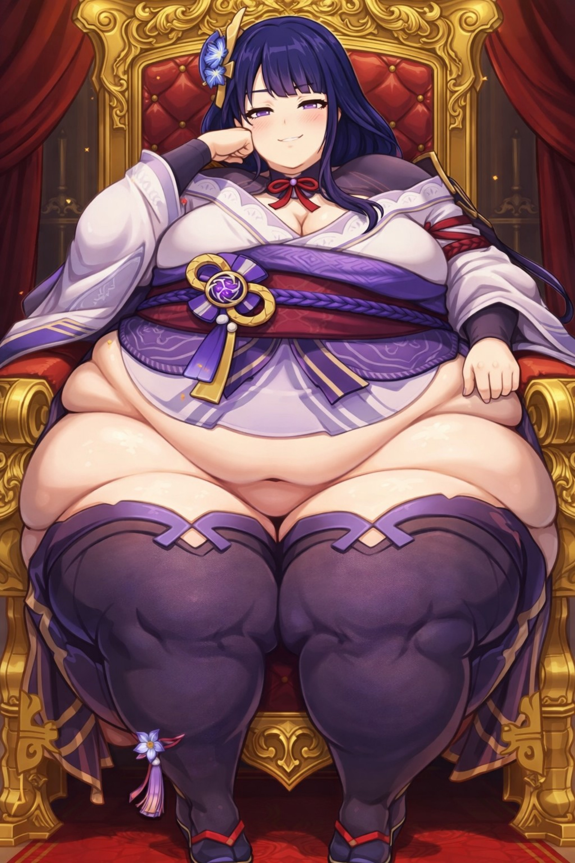 Эй - чемпионка чревоугодия