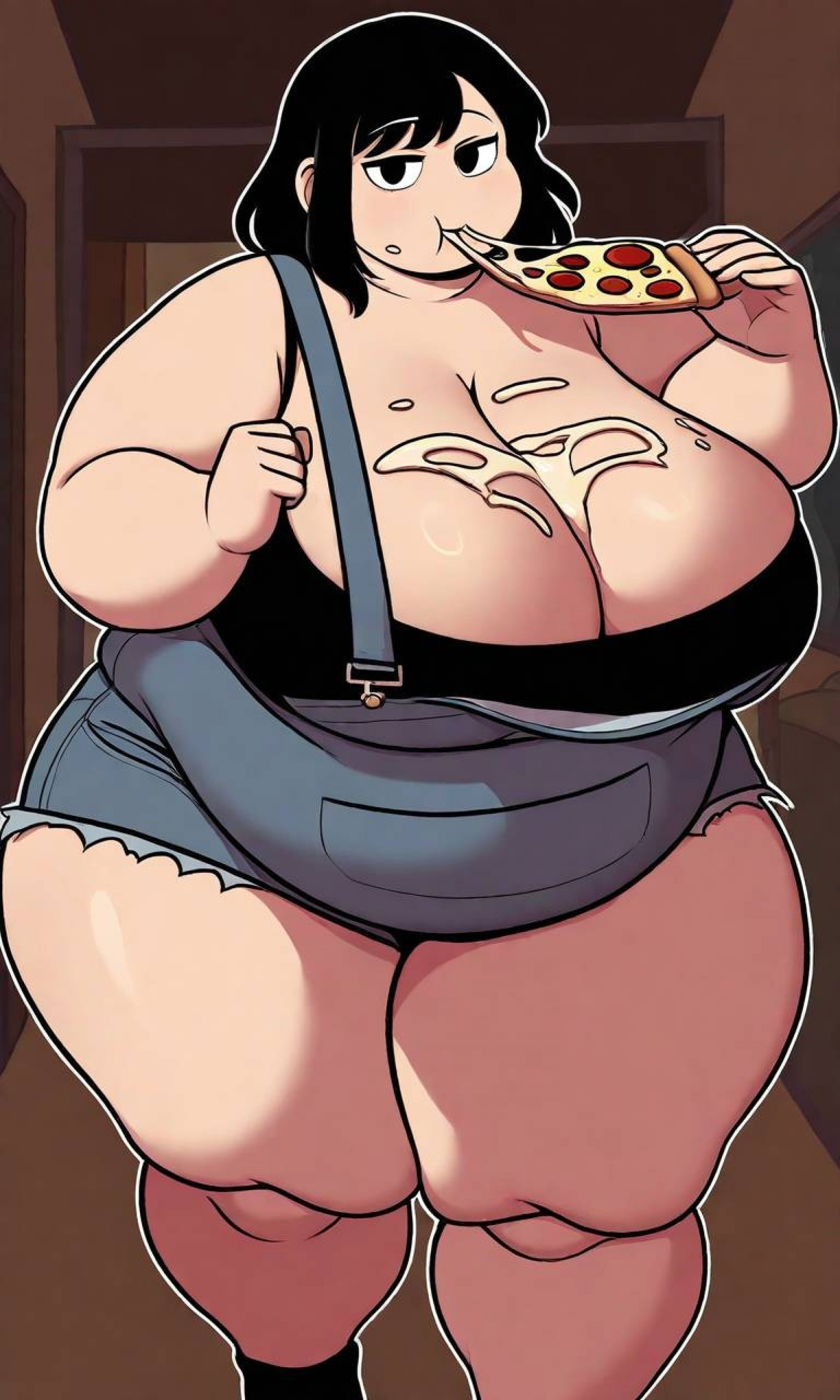 Горячая... пицца