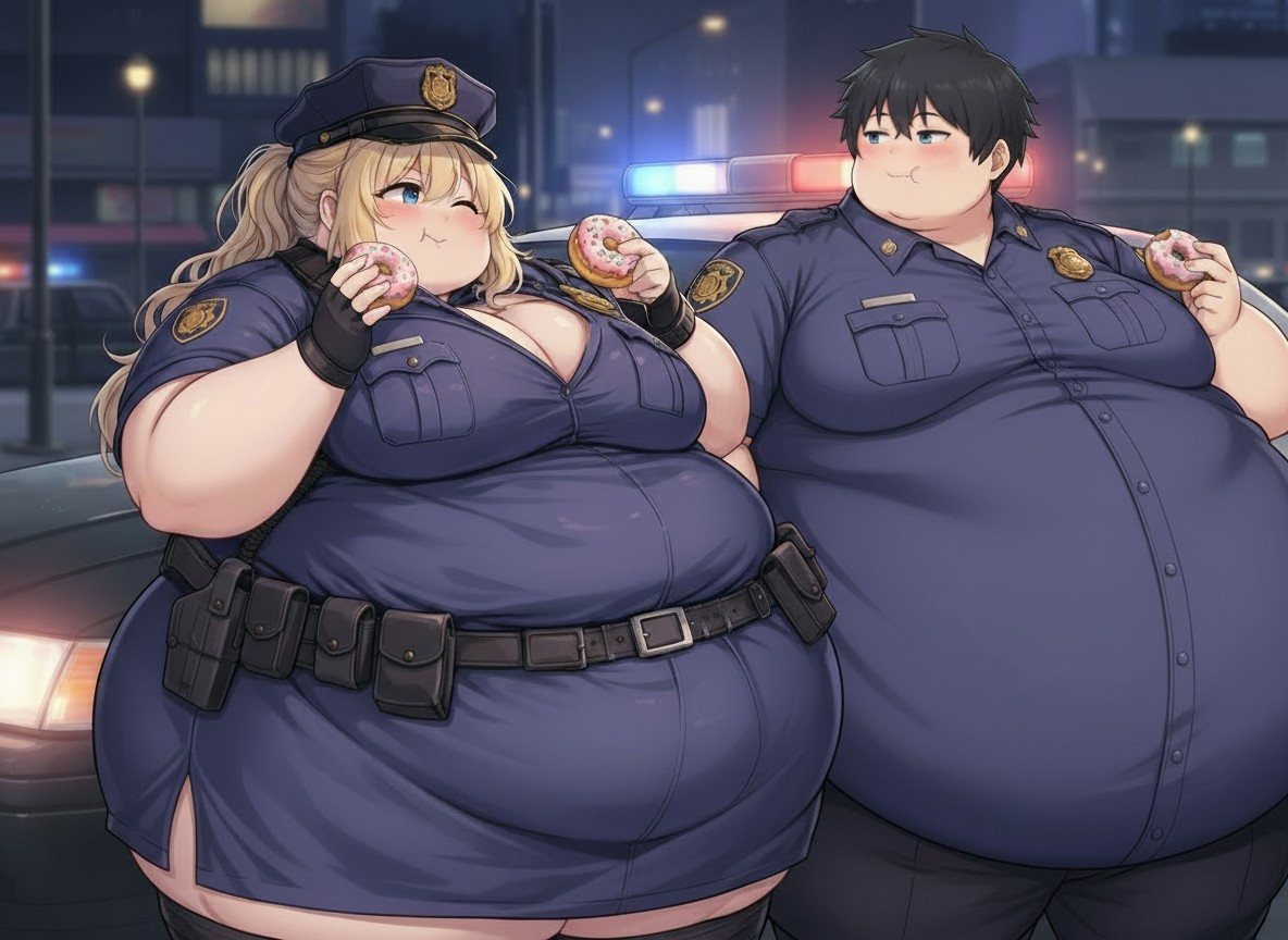 Корпулентные копы (OC Fanf7rew2d)