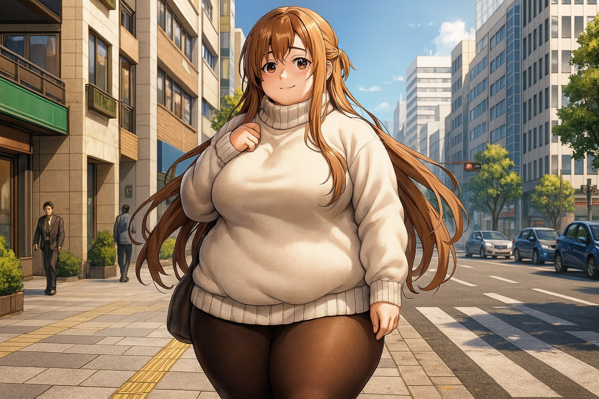 Асуна в обычном прикиде