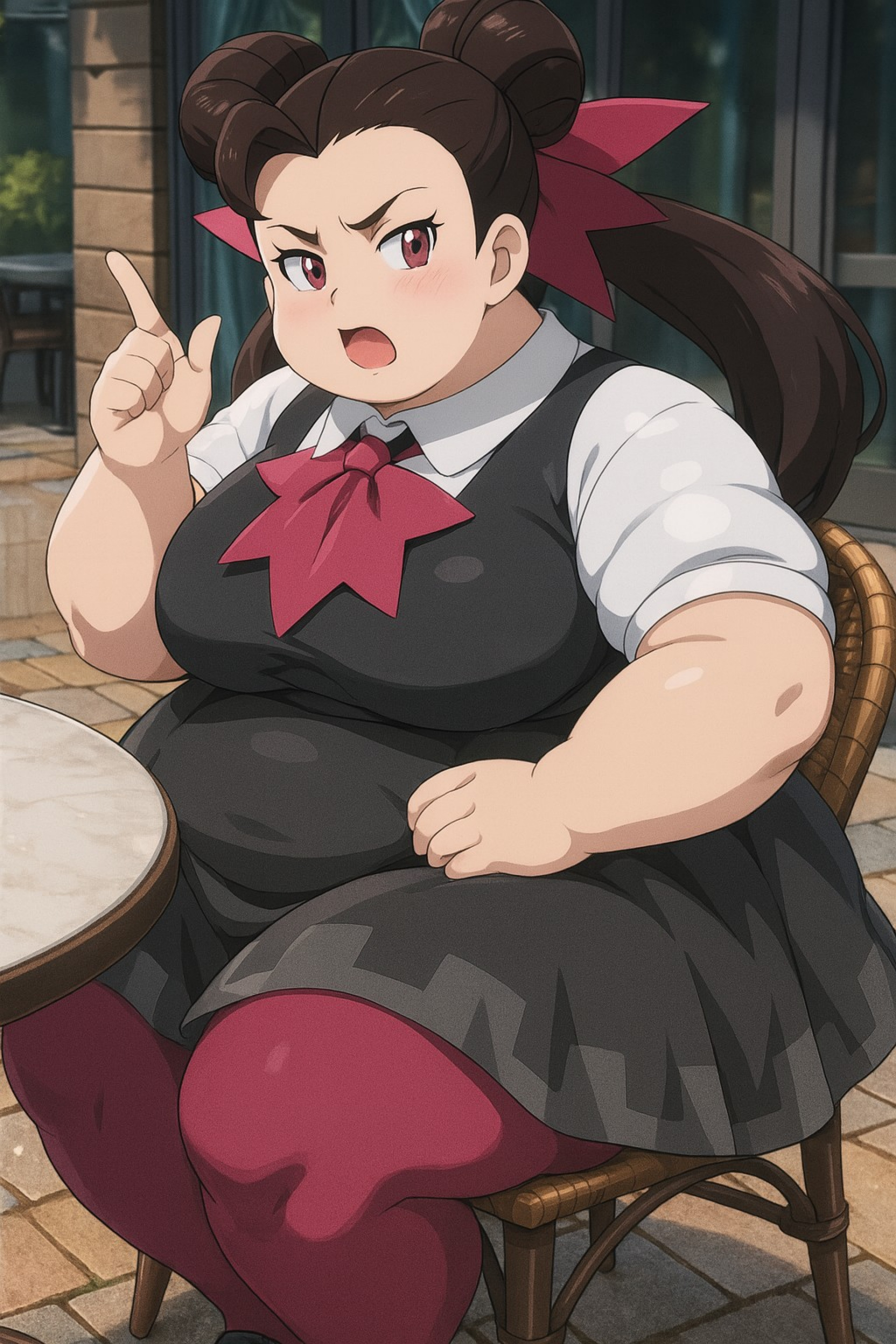 Роксанна читает мораль