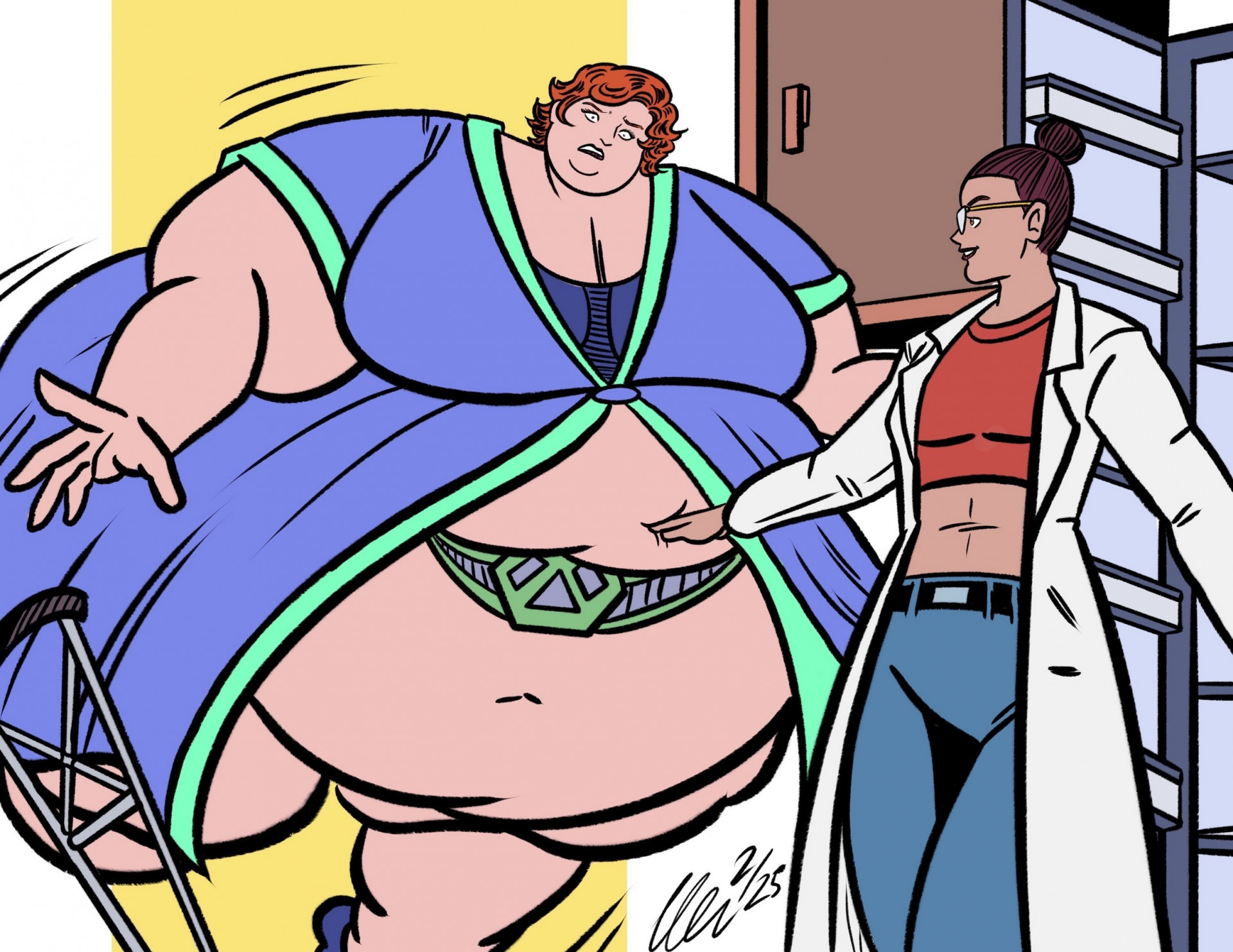 Лена Лютор и Бежье - (анти)гравитация нам в помозь