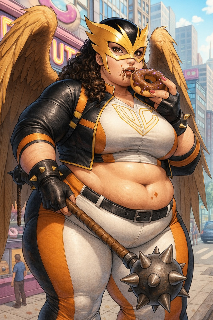 Superhero: Ястребгерла (Hawkgirl)