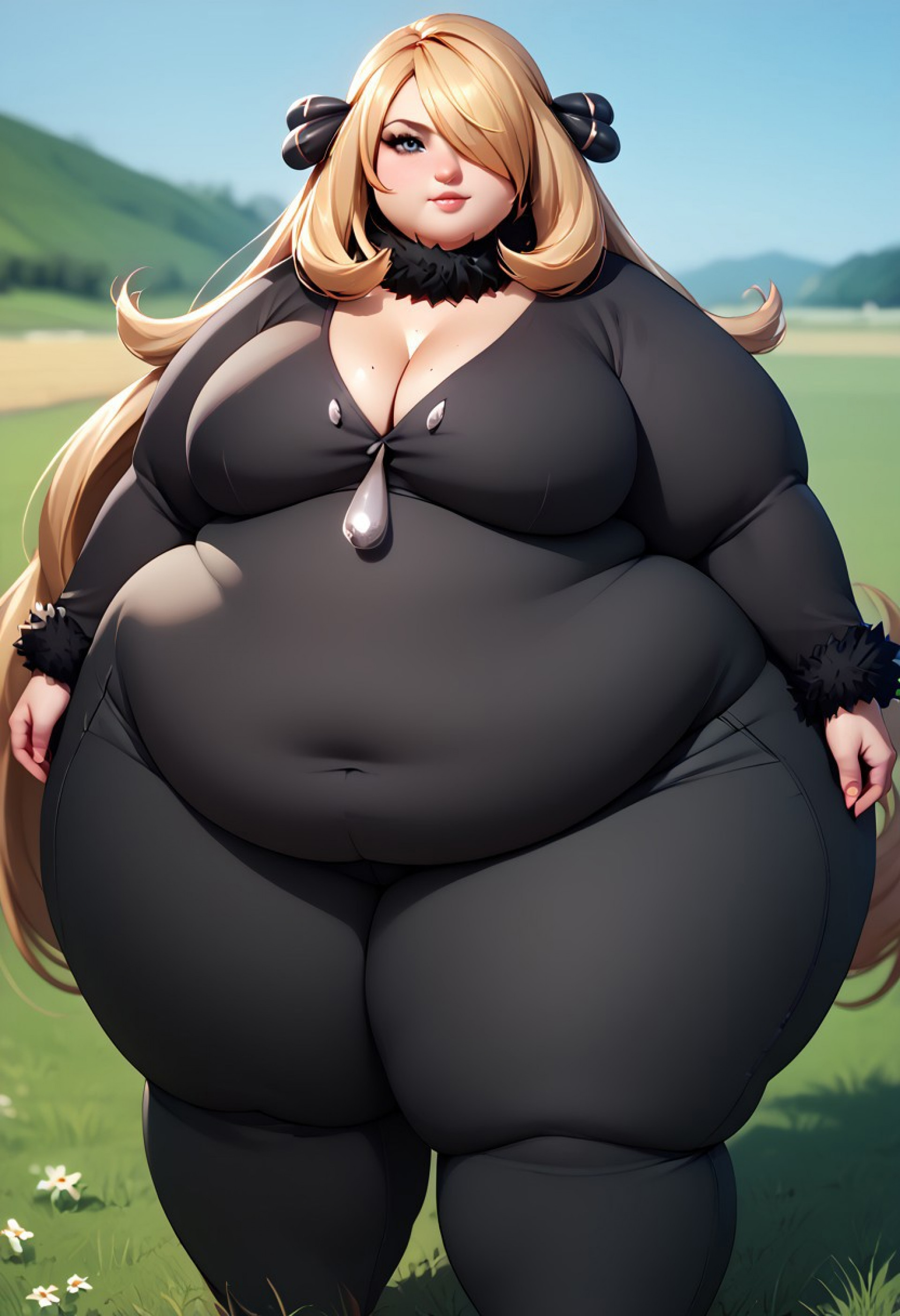 Синтия в поле