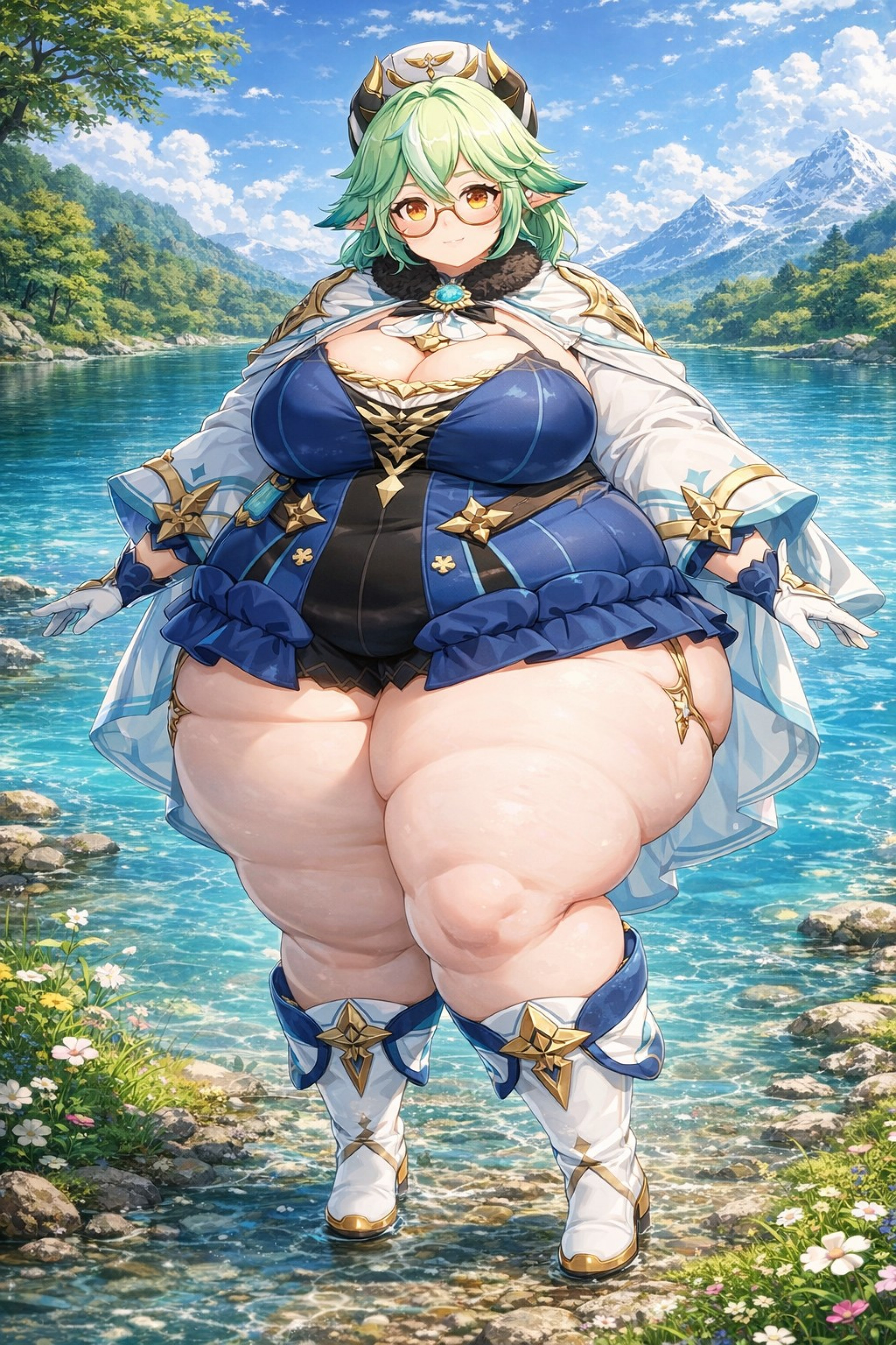 Сукроза и лесное озеро