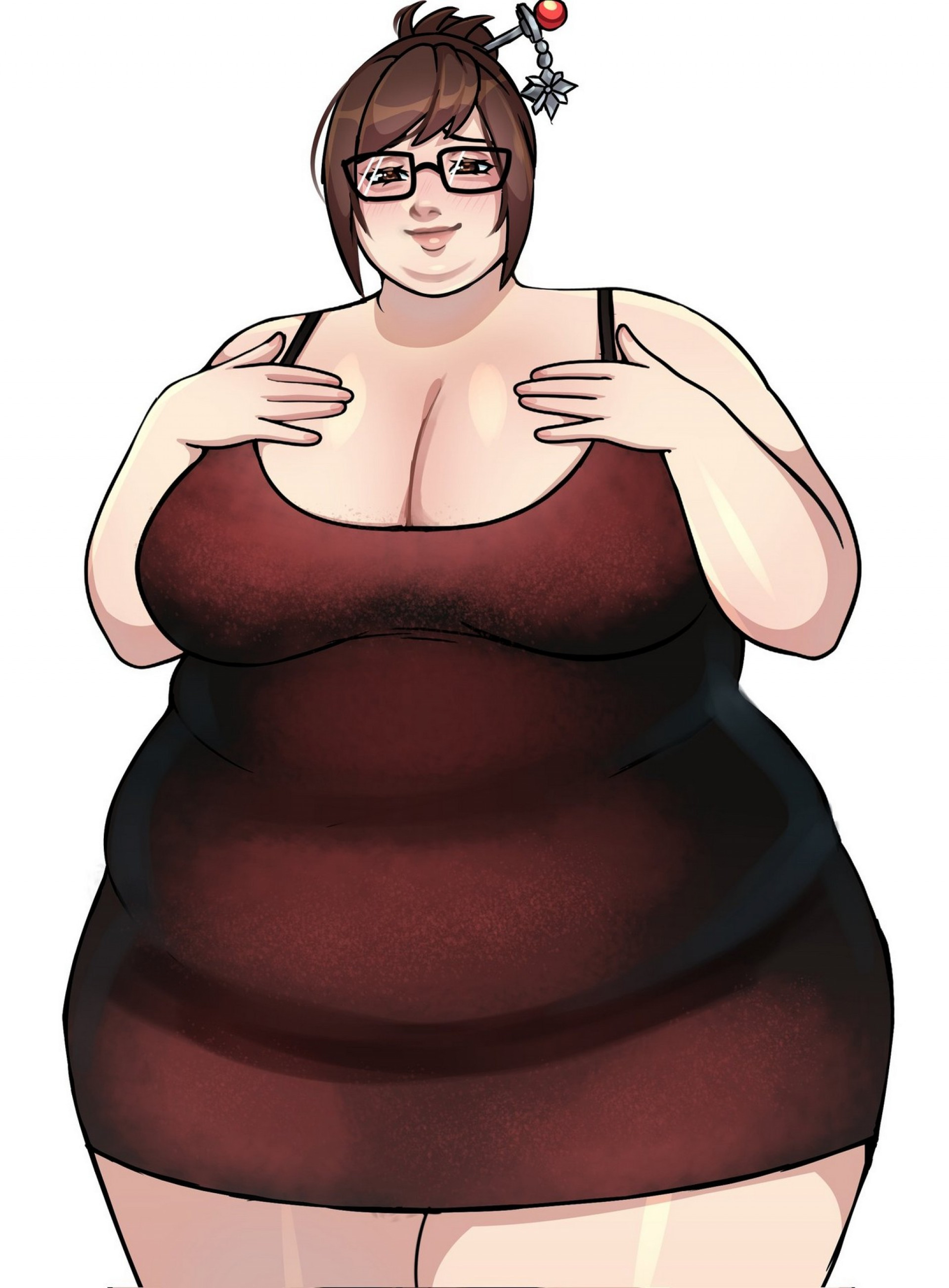 Мей и маленькое коктейльное платье