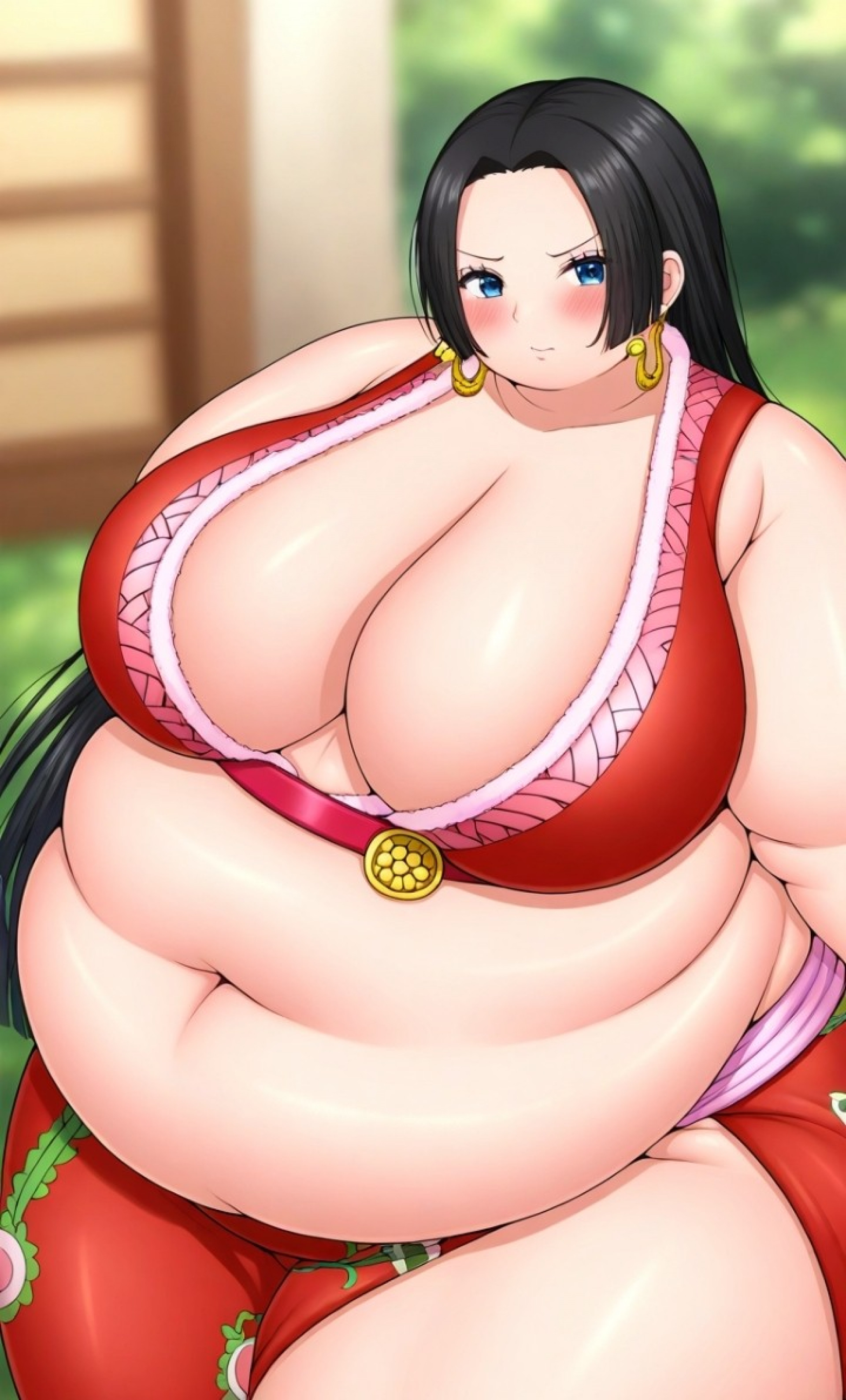 Боа в купальнике