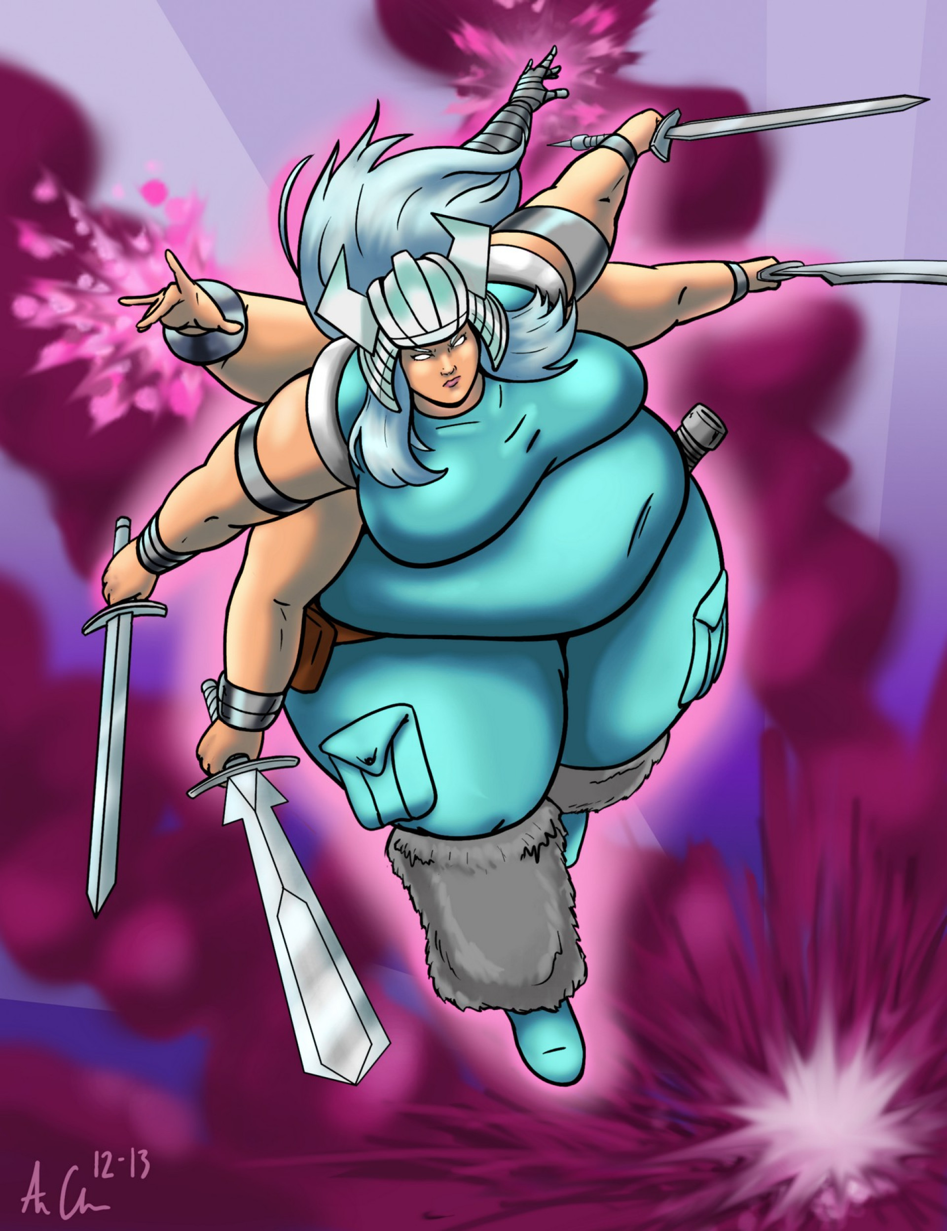 Спираль - всеми лапами