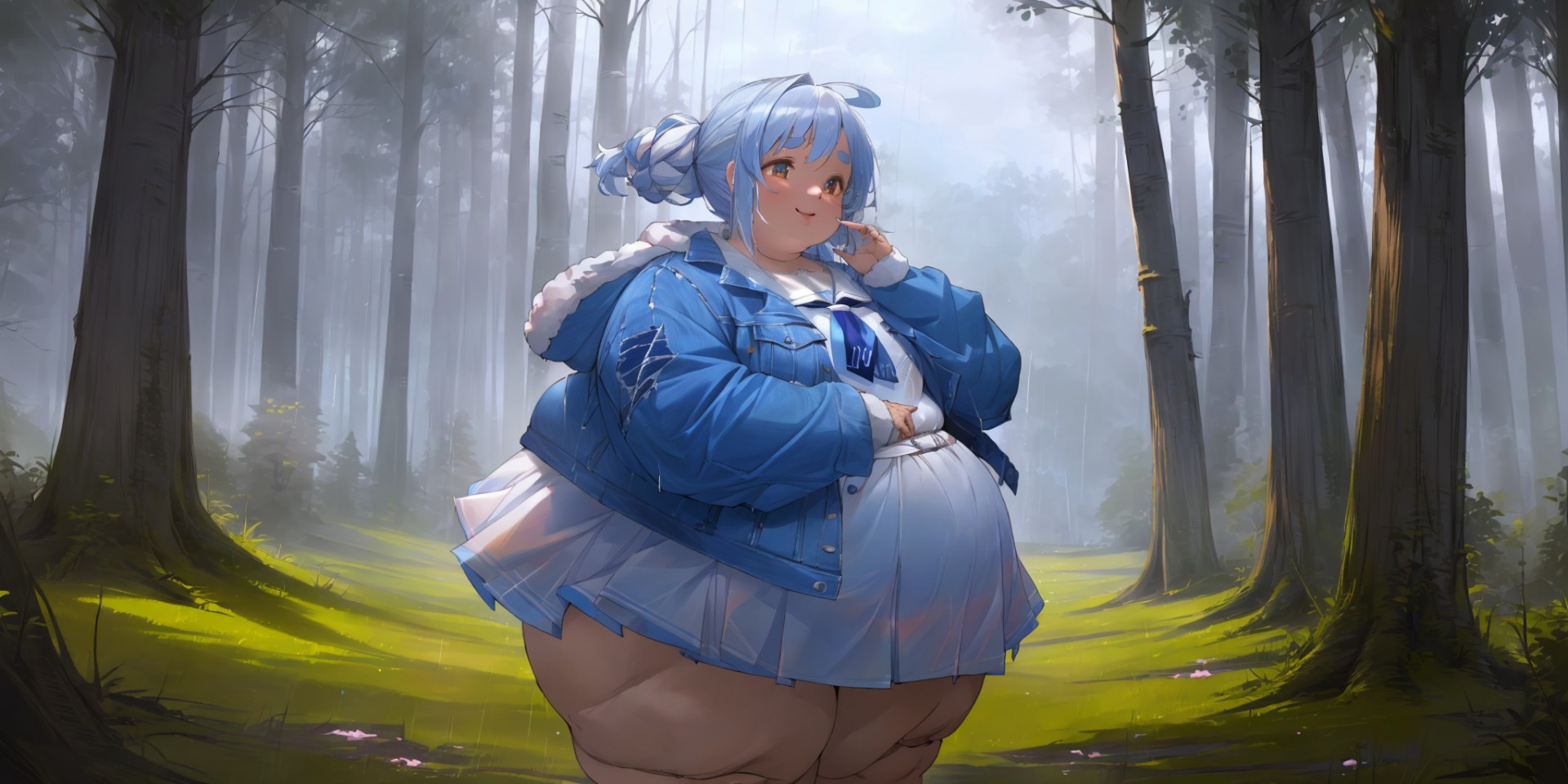 Пекора - толстушка в лесу