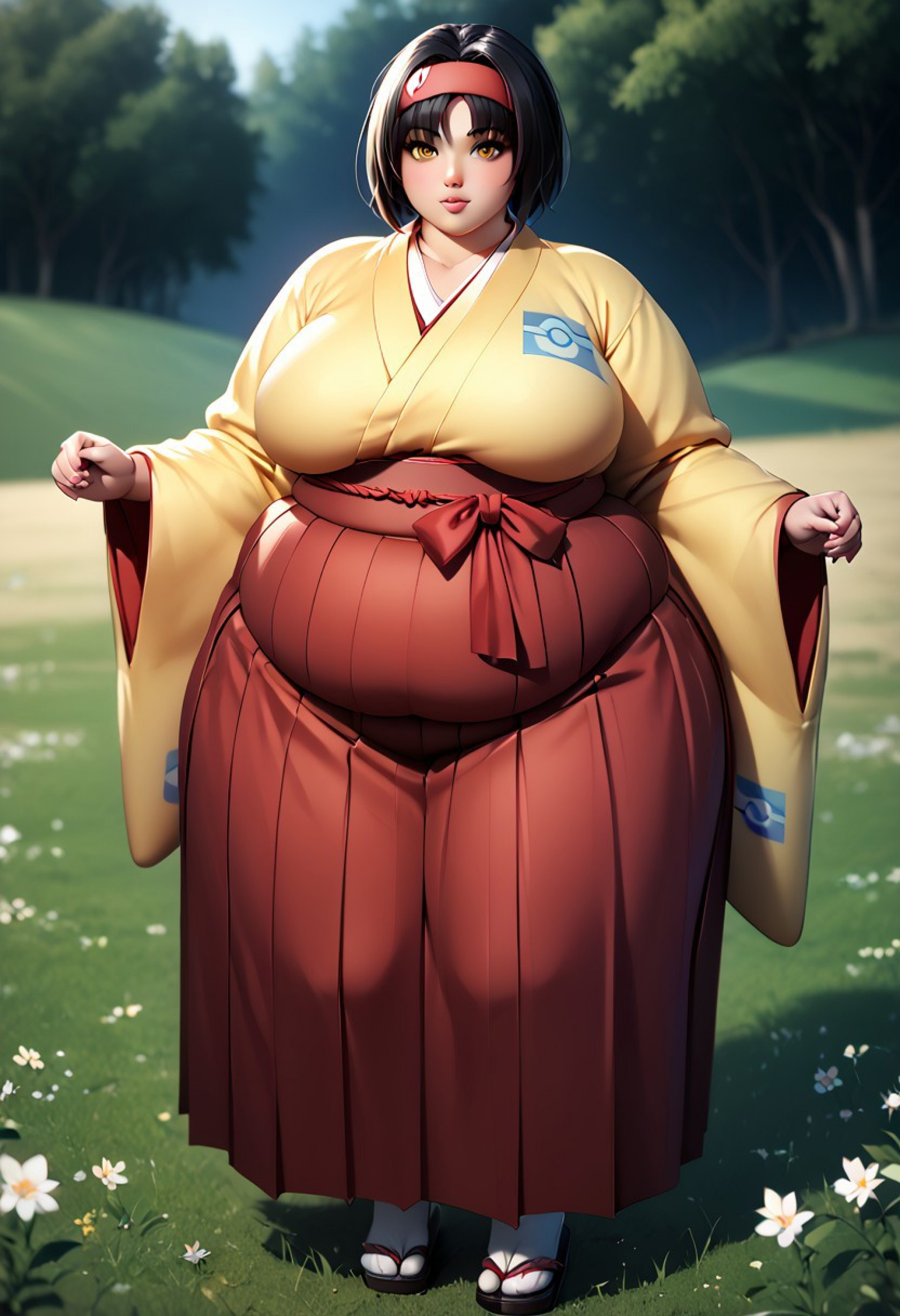 Эрика на лугу