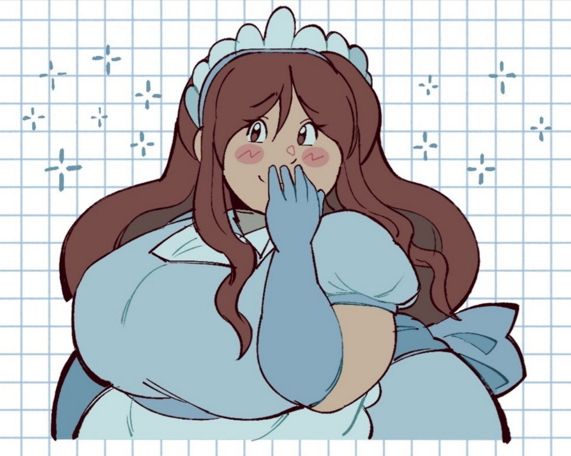 Смущенная мордаха