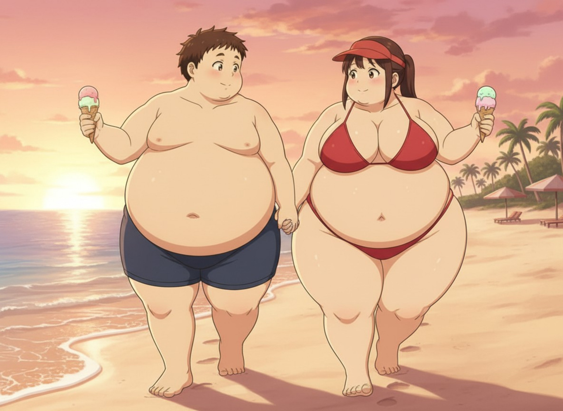 Пляжная прогулка